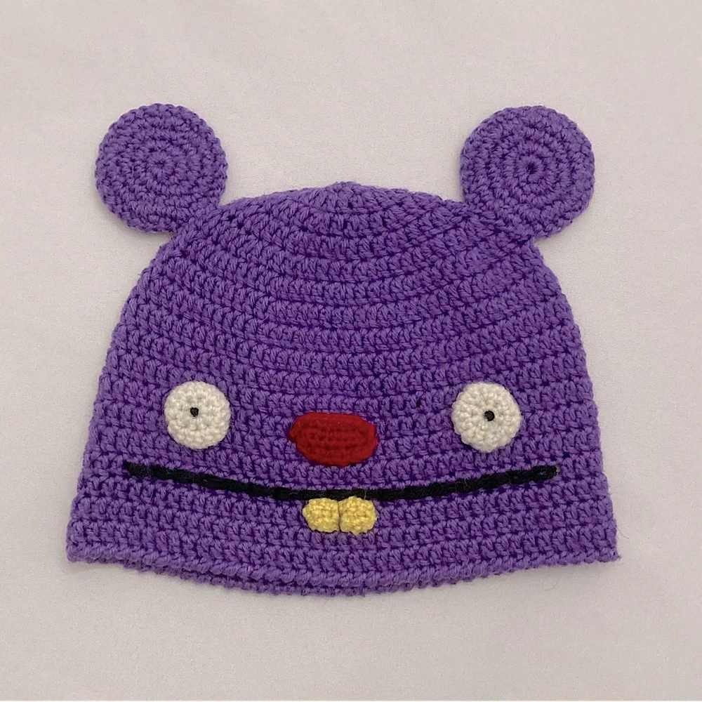 ⭐️ 2010 Purple Knit Ugly Doll Hat Beanie 💗